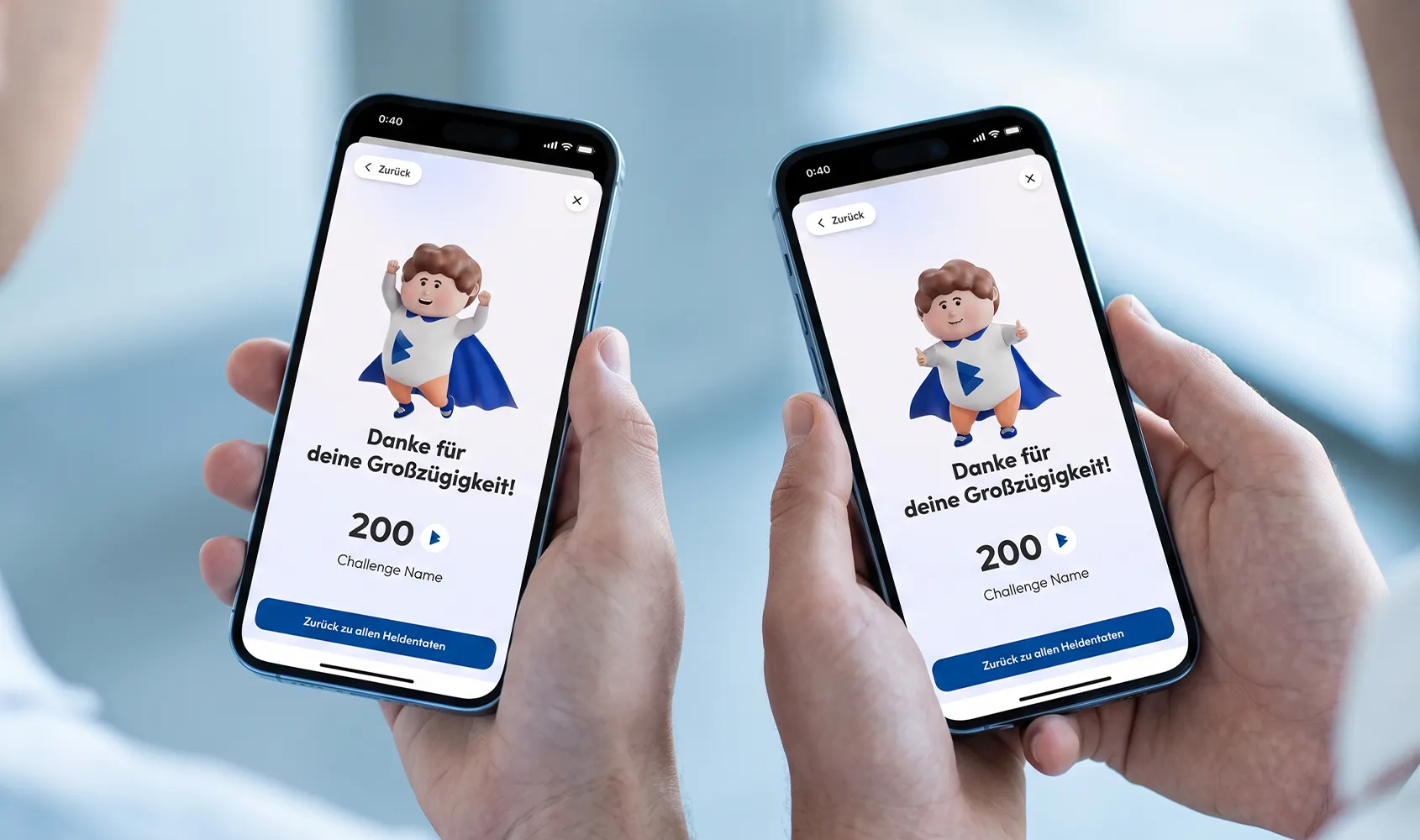 Bluecode Community Held Smartphone