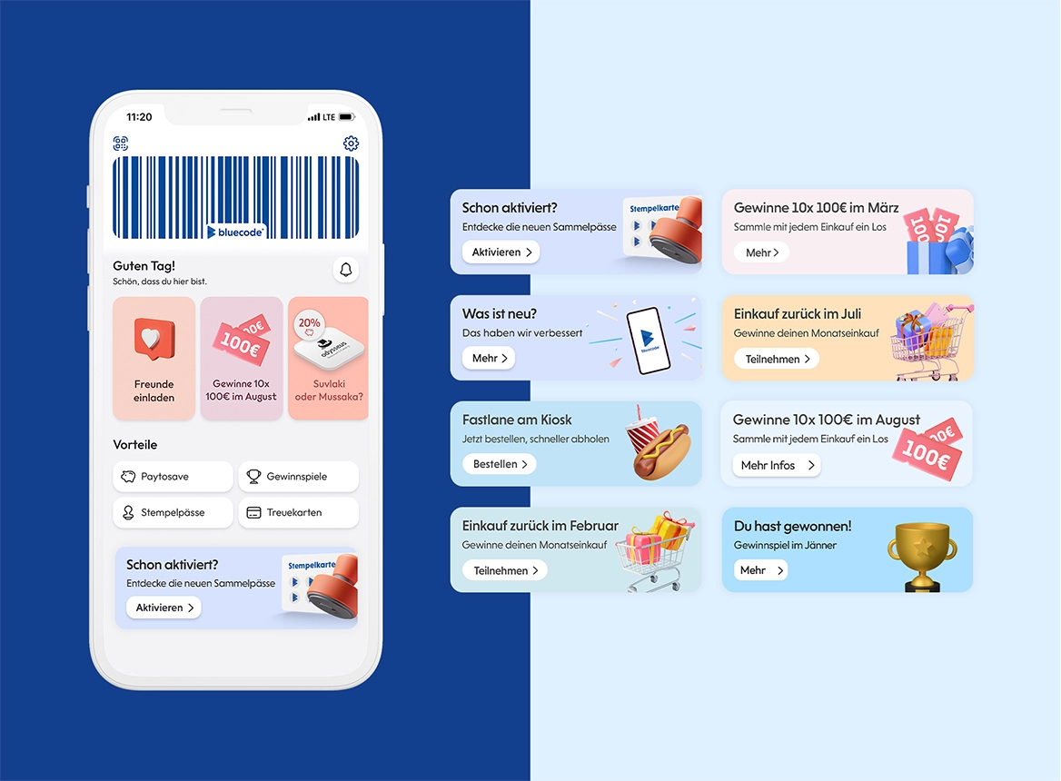 Bluecode App Banner