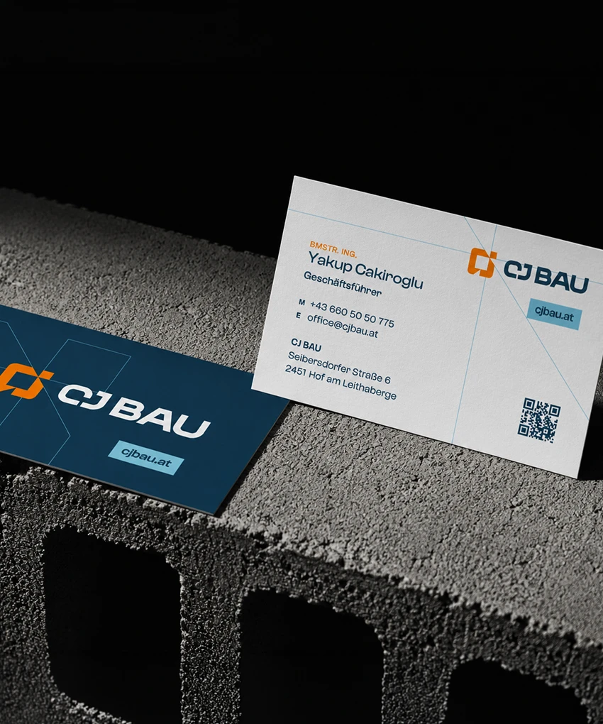 CJ BAU Visitenkarten CJ BAU Visitenkarten