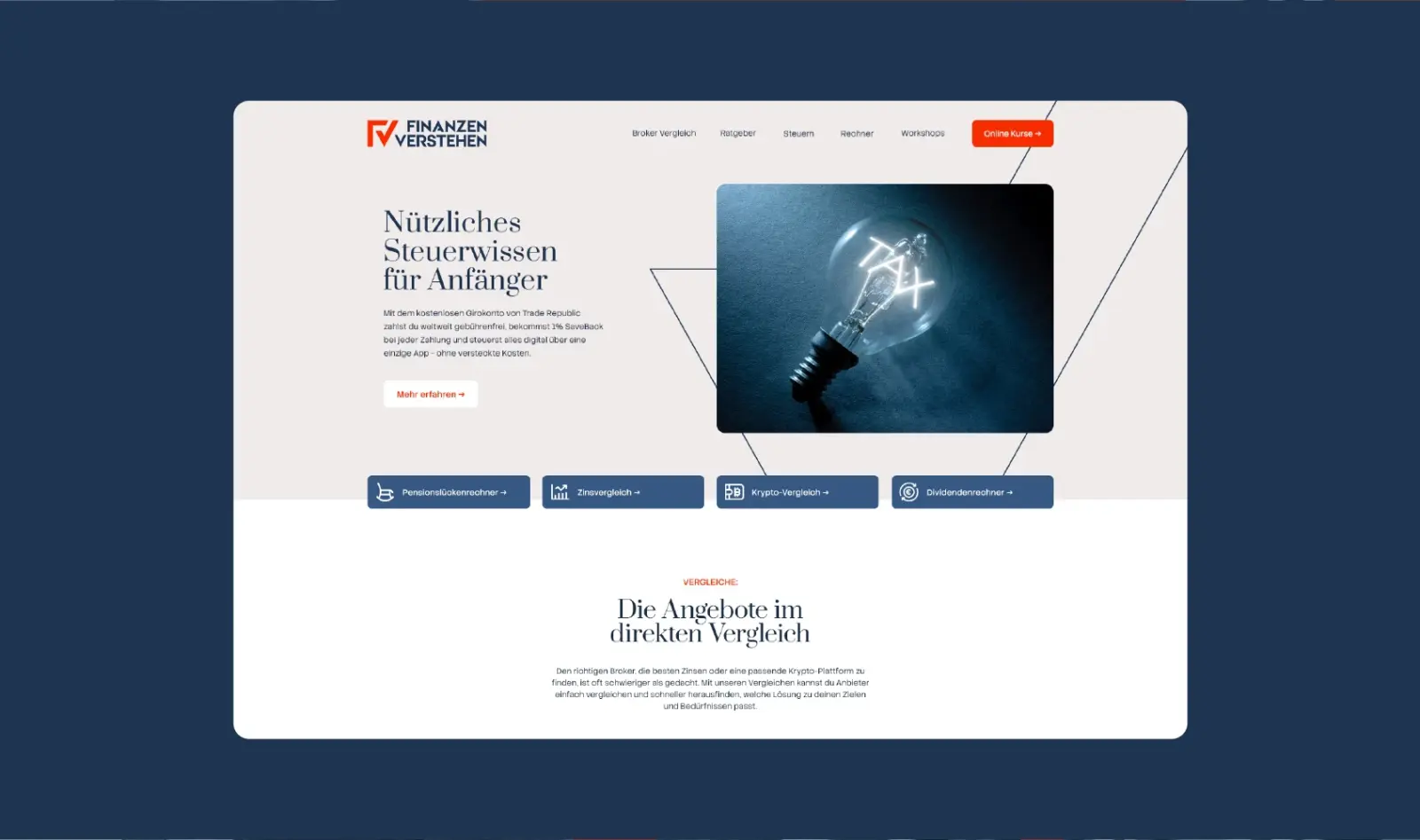 Finanzen verstehen Website Fallback