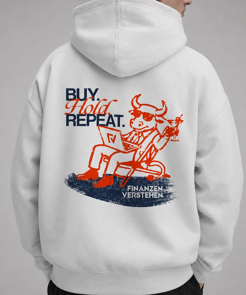 Finanzen verstehen Hoodie Hinten Finanzen verstehen Hoodie Hinten