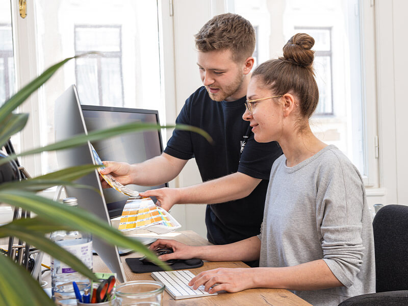 Druckvorstufe und Printproduktion