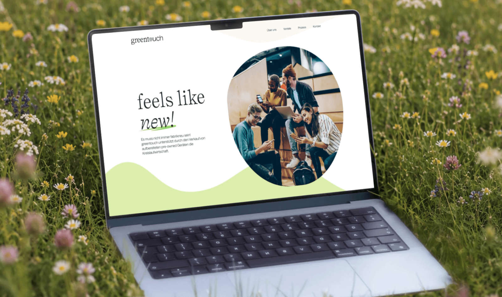 Greentouch Desktop Startseite Preloader