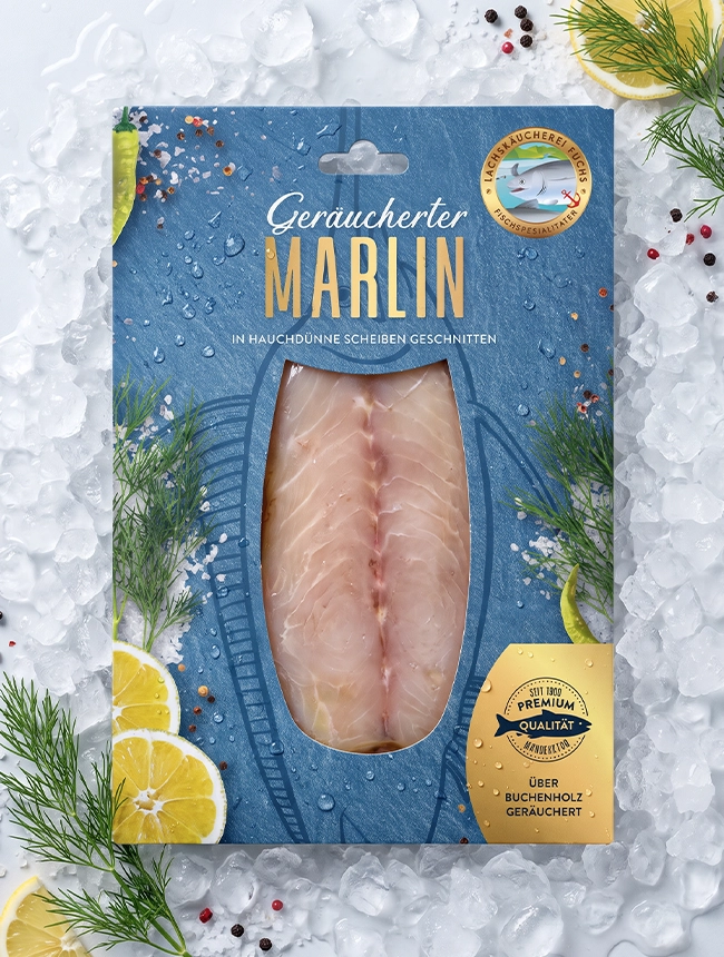 Lachräucherei Fuchs Geräucherter Marlin