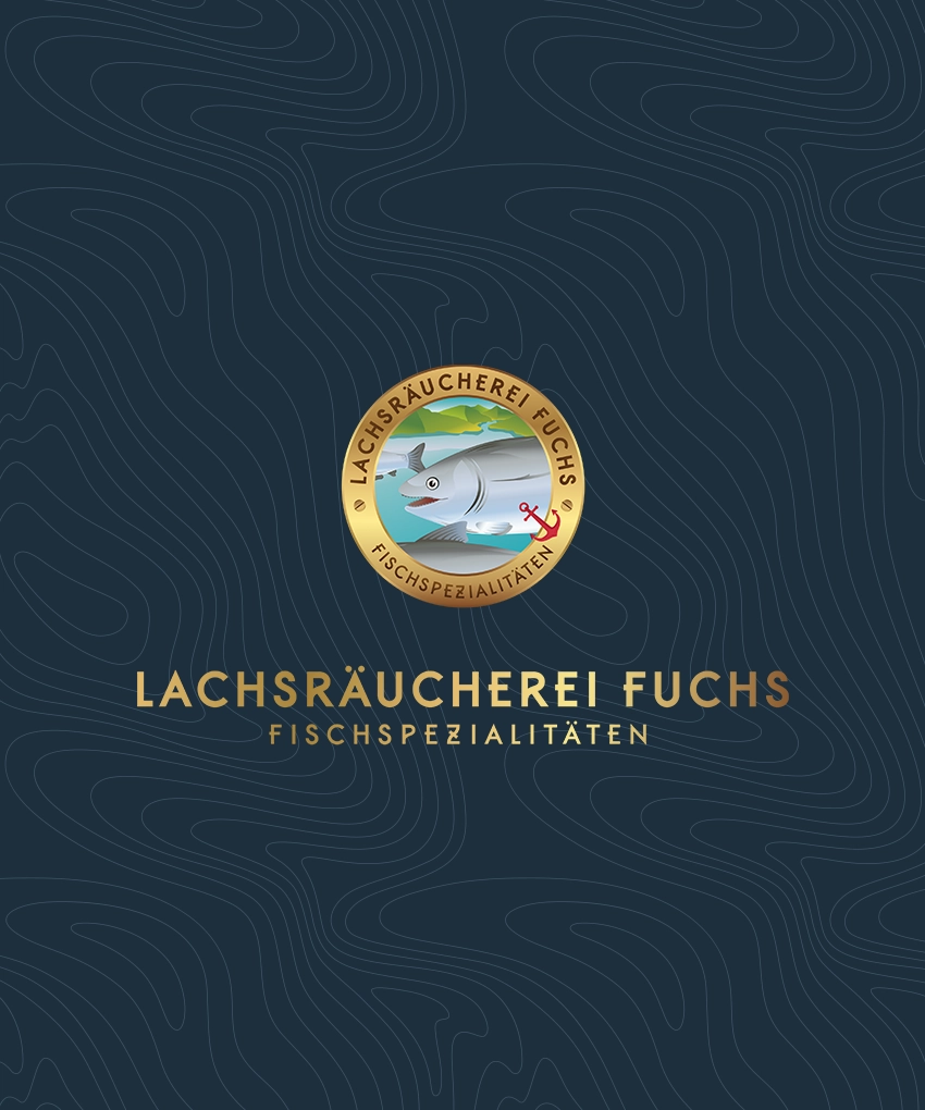 Lachräucherei Fuchs Logo Lachräucherei Fuchs Logo