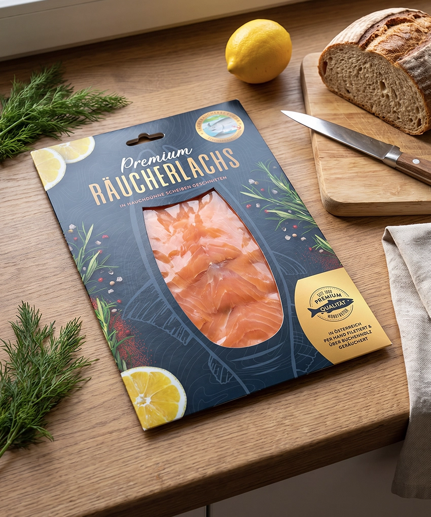 Lachräucherei Fuchs Premium Räucherlachs Lachräucherei Fuchs Premium Räucherlachs