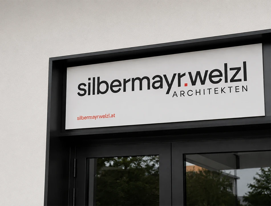 Silbermayr Welzl Büro Schild Silbermayr Welzl Büro Schild